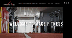 Desktop Screenshot of macefitness.com